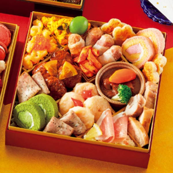 味遊心 親子三代おせち 和洋三段重【4〜5人前・60品目】【イオンのおせち】【関東地区お届け限定】 商品画像3