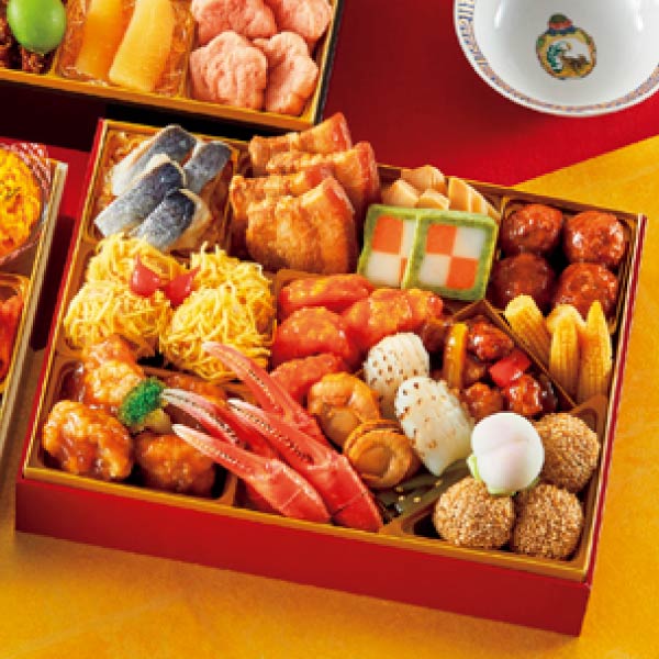 味遊心 新春万福 和洋中三段重【4〜5人前・56品目】【イオンの