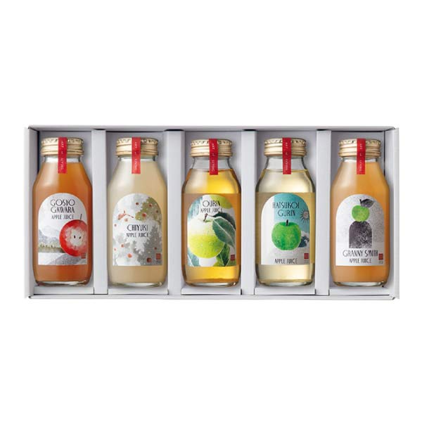 ひとつひとつ りんごジュース 5本セット【夏の贈りもの・お中元】　商品画像3