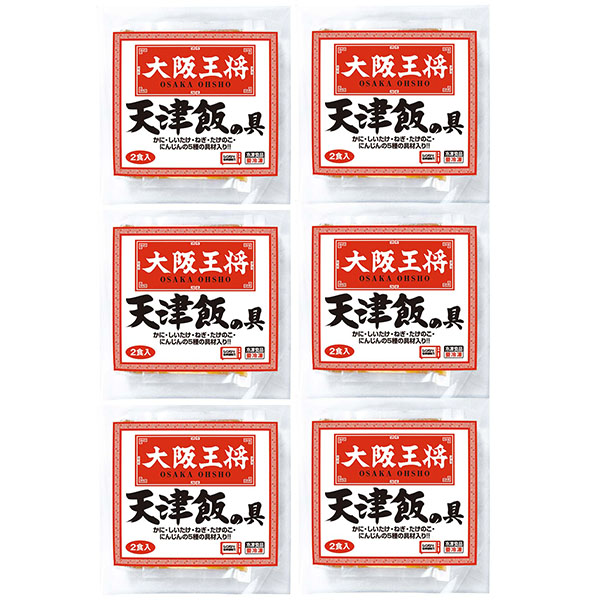 大阪王将　天津飯の具　2食×6袋（L6100）【サクワ】　商品画像3