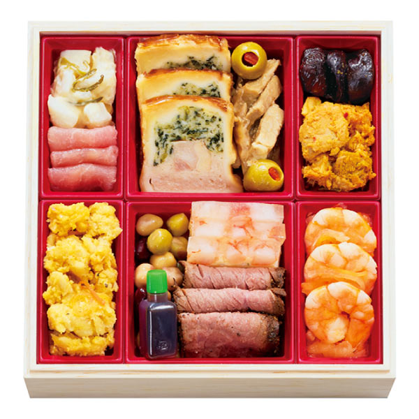 札幌グランドホテル 和洋中三段重「福の宴」【3〜4人前・40品目】【イオンのおせち】　商品画像3