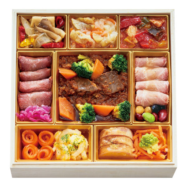 札幌パークホテル 和洋中三段重「笑和」【4人前・43品目】【イオンのおせち】　商品画像3