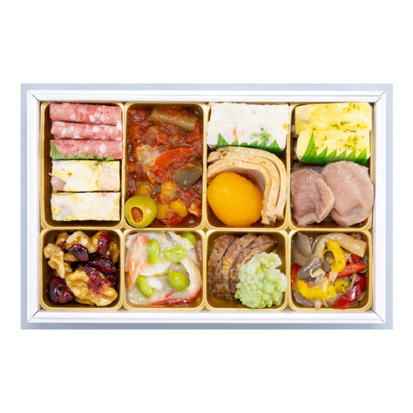 京都しょうざん 和洋中二段三重【3人前・55品目】【イオンのおせち】　商品画像3