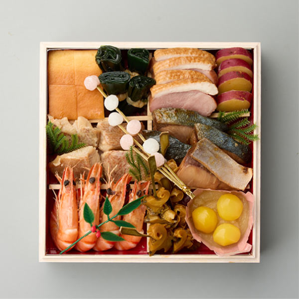 祇おん江口監修 慶雲 与段重【4人前・65品目】【イオンのおせち】　商品画像3