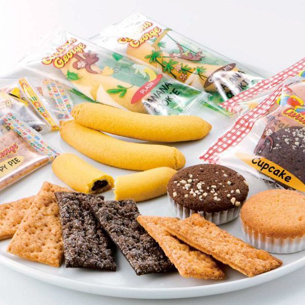 おさるのジョージ ハッピースイーツセット(名入れ)【贈りものカタログ】[アイス]　商品画像3