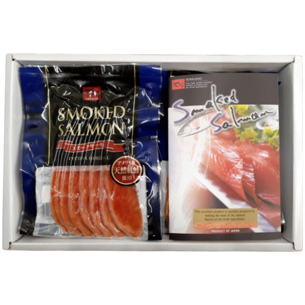 ぐるめ食品 紅鮭スモークサーモン（小分け）【おいしいお取り寄せ】　商品画像3