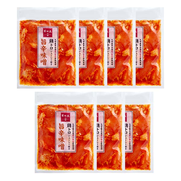 九州産華味鳥 鶏トロジューシー焼き旨辛味噌 200g×7袋（L6874）【サクワ】　商品画像3