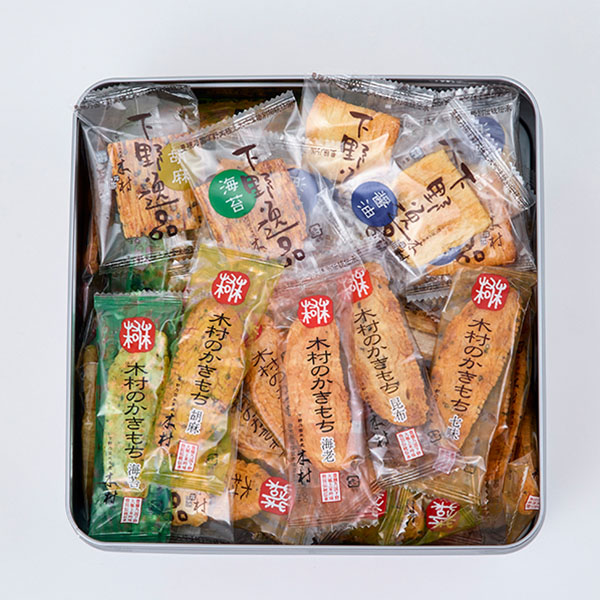 【アウトレット】木村 進物缶入りかきもち合わせ【プチギフト】【おいしいお取り寄せ】　商品画像3