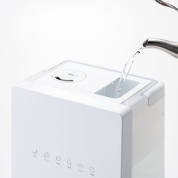 スリーアップ 上部給水式ハイブリッド加湿器「スクエアミスト」(R4781)[HB-T2425WH]【雑貨】　商品画像3