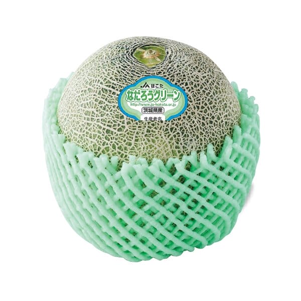 茨城県 JAほこた メロン2種ミックス 3Lサイズ2玉入(なだろうグリーン・クインシー)【お届け期間:6月8日〜6月30日】【KN】　商品画像2