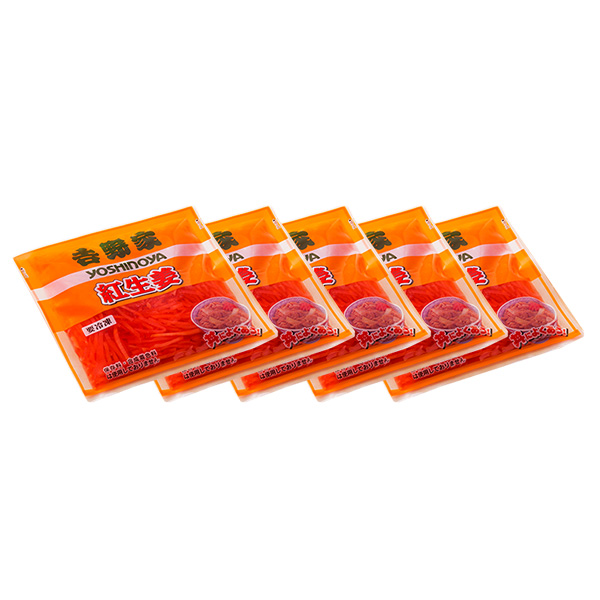 吉野家 冷凍 紅生姜 60g×5袋 (L7685)【サクワ】　商品画像3
