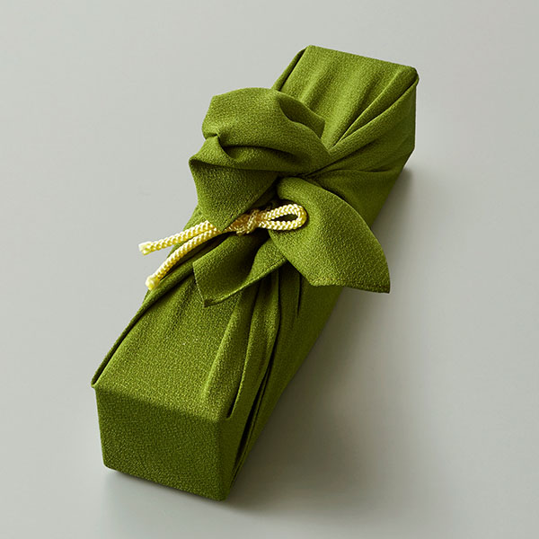 一善や お濃茶ブラウニー 5個入り(風呂敷包あり:抹茶色) 1箱【年間ギフト】 商品画像3