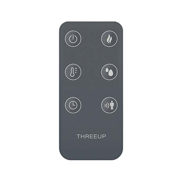 節電･室温センサー付 大風量ハイブリッド加湿セラミックヒーター ヒートワイドモイスト グレー [CH-T2563GY]【雑貨】　商品画像3