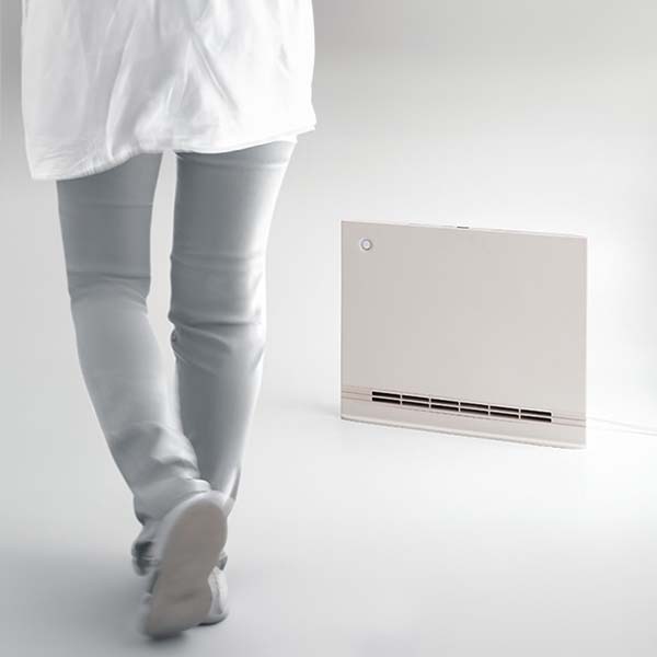 節電/室温センサー付大風量パネルセラミックヒーター スマートスリムヒート ワイド ホワイト [CH-T2497WH]【雑貨】　商品画像3