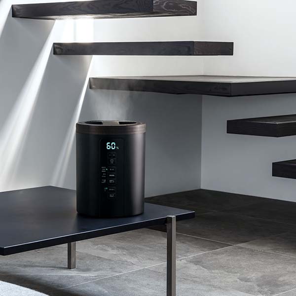 多機能スチーム加湿器「スチームポット」3L ブラック [ST-T2370BK]【雑貨】　商品画像3