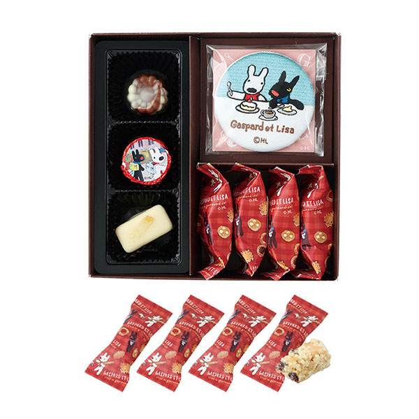 リサとガスパール リサとガスパールのパティシエボックス(缶バッジ入り)【お届け期間：1月15日〜2月21日】【バレンタイン】　商品画像3