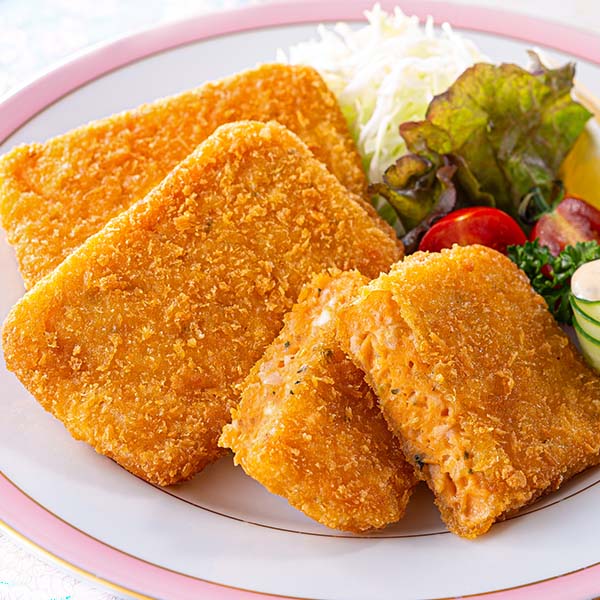 サーモンメンチカツ 12枚入×2【おいしいお取り寄せ】　商品画像3