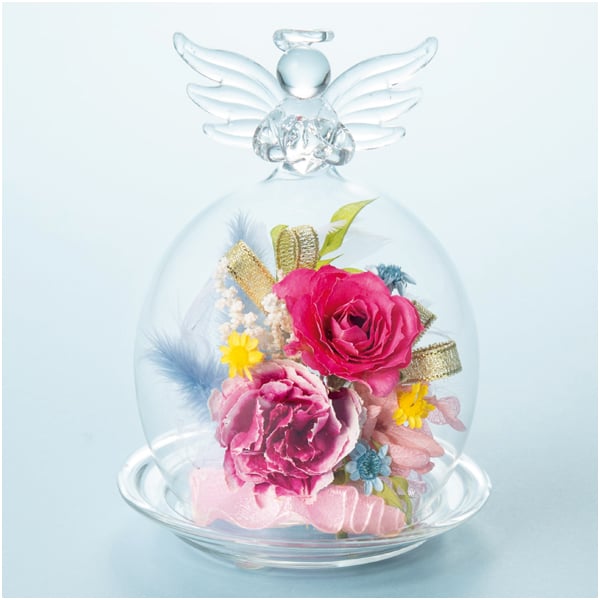 Luna ジュエルフルール「アンジュ」＋文明堂 月三笠2個入【母の日】　商品画像3