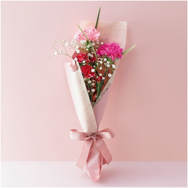 茨木春草園 カーネーションブーケ+お花のフィナンシェ【母の日】 商品画像3