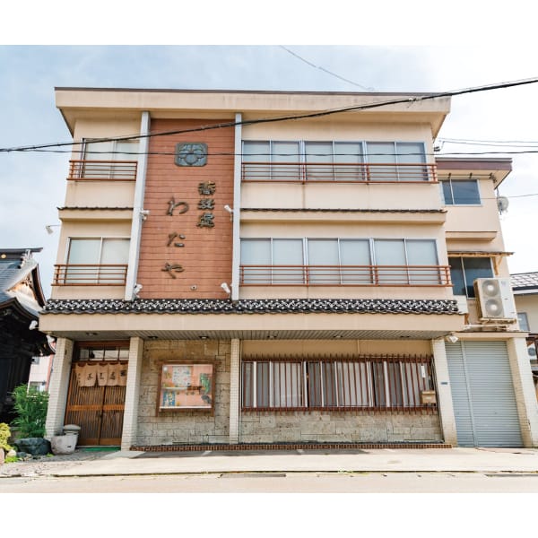 新潟 わたや へぎそば乾麺４袋つゆ付みどりのラー油セット【父の日】【KN】　商品画像3