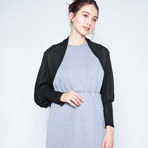 SunBlockLAB BEAUTY UV ボレロカーデ ブラック【雑貨】 商品画像3