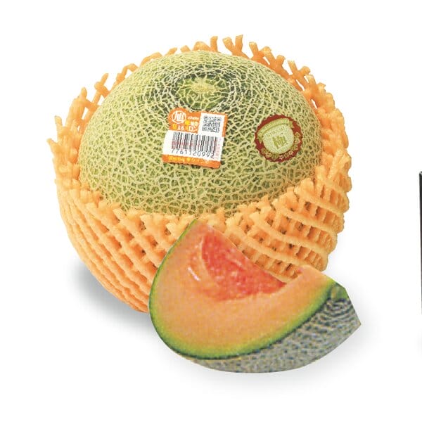 茨城県 JA茨城旭村 プレミアムメロン2種ミックス 3Lサイズ2玉入り(エルソル1玉、クインシー1玉)【限定100点】【お届け期間:6月1日〜6月30日】【KN】　商品画像2