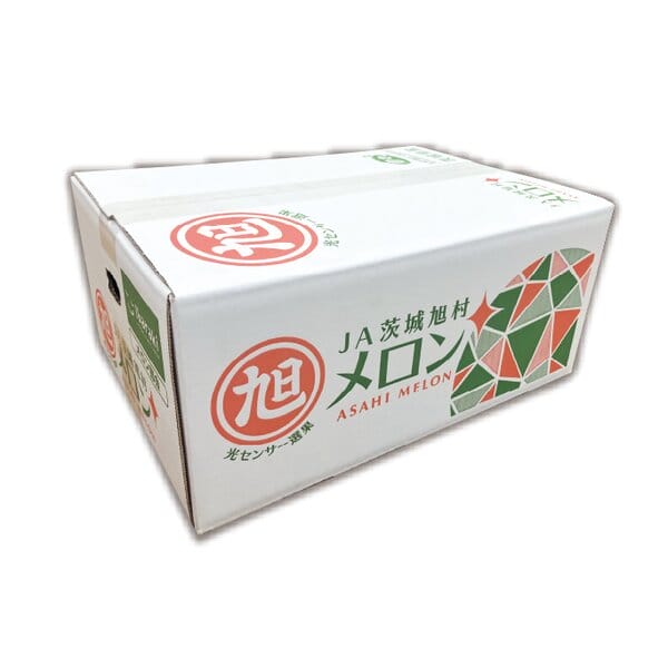 茨城県 JA茨城旭村 エルソルメロン 5Lサイズ2玉入り【限定100点】【お届け期間:6月1日〜6月30日】【KN】　商品画像2