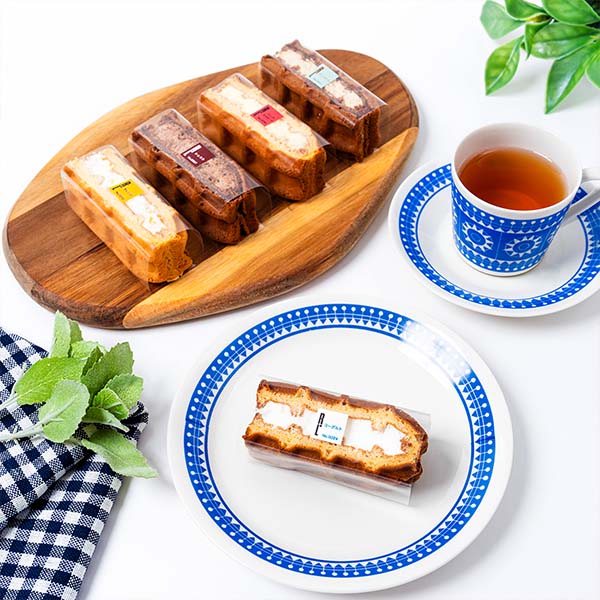 R.L(エール・エル) ワッフルケーキ10個セット(バースデーシート付き)【おいしいお取り寄せ】　商品画像3