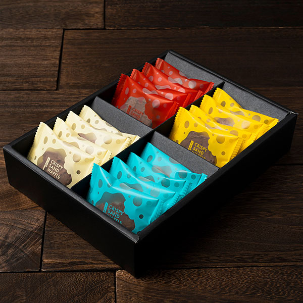 R.L(エール・エル) クリスピーサンドワッフル ショコラ 16個入り【おいしいお取り寄せ】　商品画像3