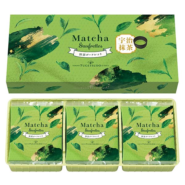 東京風月堂 季節の抹茶ゴーフレットと定番ゴーフレットセット(24枚入)【年間ギフト】　商品画像3