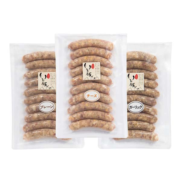 いも豚生ウインナーセット【夏の贈りもの・お中元】　商品画像3