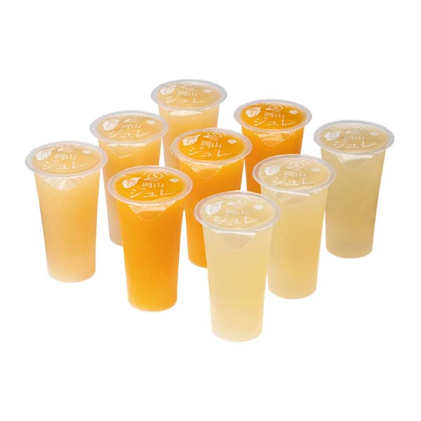 竹久夢二本舗敷島堂 岡山ジュレ3種アソート 9本入【夏の贈りもの・お中元】　商品画像3