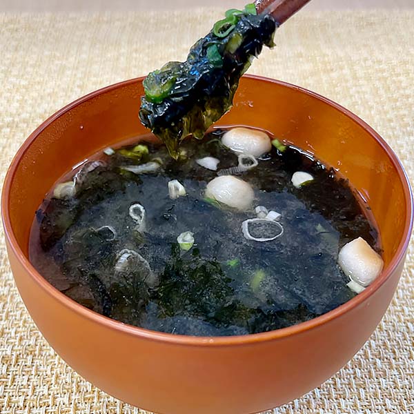 簡易包装 国産海藻の即席みそ汁「MISO SOUP」10食セット【おいしいお取り寄せ】　商品画像3