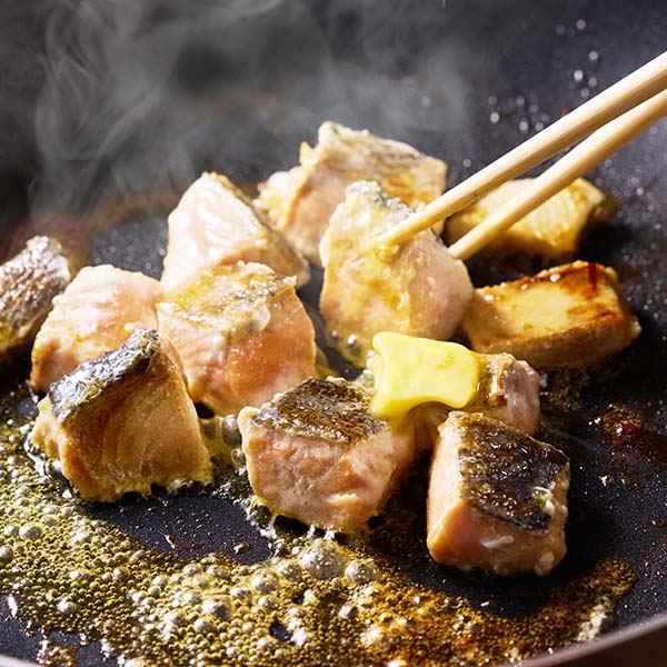 北海道産 秋鮭ひとくちカット詰合せ(骨取済) 1kg(250g×4)【従業員感謝WEEK】　商品画像3