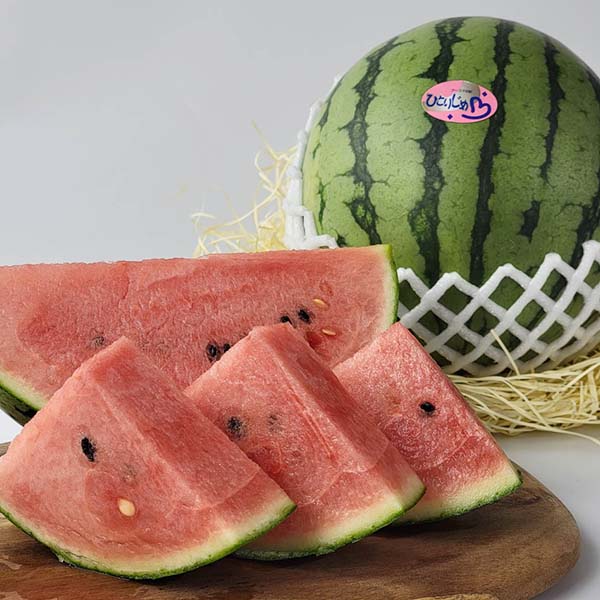 熊本県産 小玉すいか ひとりじめ 2Lサイズ 2玉 【お届け期間：6月25日〜7月31日】【イオンゴールドカード会員さま限定特別セール6月】　商品画像3