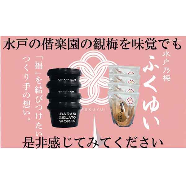 茨城 木村屋本舗 水戸ふくゆい梅氷菓(8個入)【お届け期間:7月1日〜9月10日】【KN】　商品画像3
