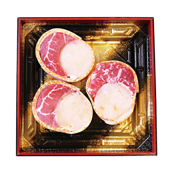 ステーキのあさくま 和洋折衷【肉】おせち与段重【3人前・32品目】【イオンのおせち】　商品画像3