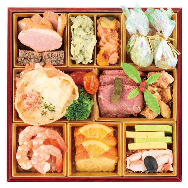 日本橋OIKAWA監修 宴 三段重【約3〜4人前・58品目】【イオンのおせち】　商品画像3