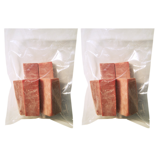 焼津石原水産 天然南まぐろ 赤身中トロ(不定形柵) 500g×2【敬老の日】　商品画像3