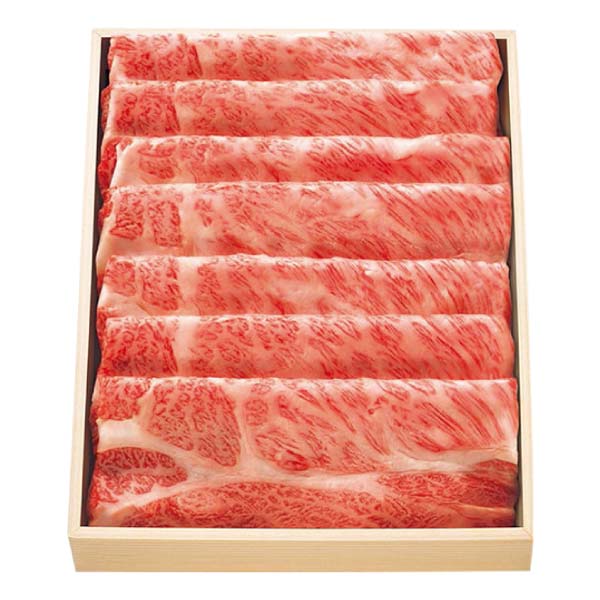 三重県産松阪牛 かたロースすきやき用・焼肉用食べくらべセット【冬の贈りもの・お歳暮】 商品画像3