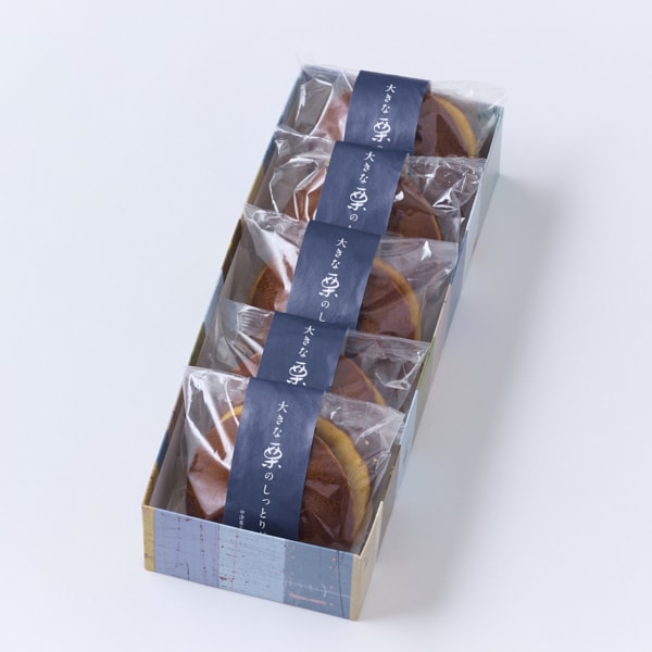 中津菓子かねい 大きな栗のしっとりどら5個入【おいしいお取り寄せ】　商品画像3