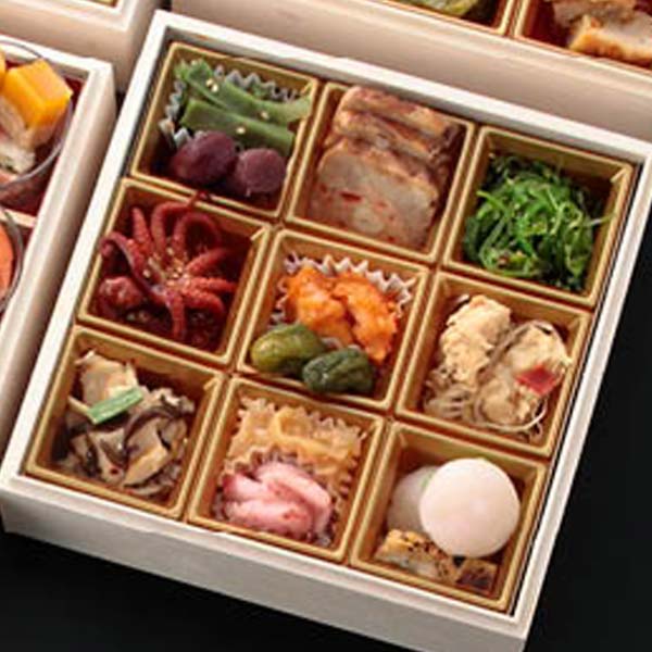 京都料亭 うお寿・北海道 アンサンブル・京都 東東来 和風・洋風・中華 四段重 【3〜4人前・60品目】【イオンのおせち】　商品画像4