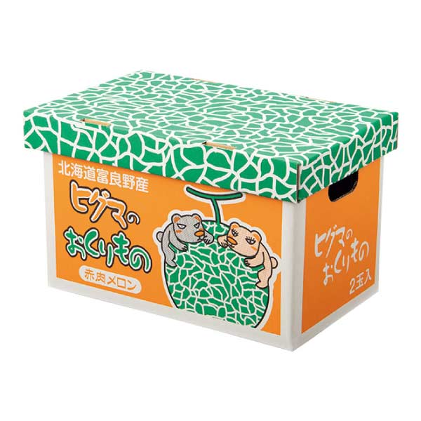 トップバリュ 減の恵み・北海道富良野市山部産 天間さんたちのふらの赤肉メロン(お届け期間：6/22〜8/15)【夏の贈りもの・お中元】　商品画像4