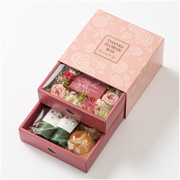 京都 萬屋琳窕 京の竹筒水ようかんと金魚ゼリー＆フラワーBOX【母の日】　商品画像4