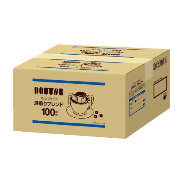 ドトールコーヒー ドリップパック深煎りブレンド100P【冬の贈りもの・お歳暮】[D23653]　商品画像4