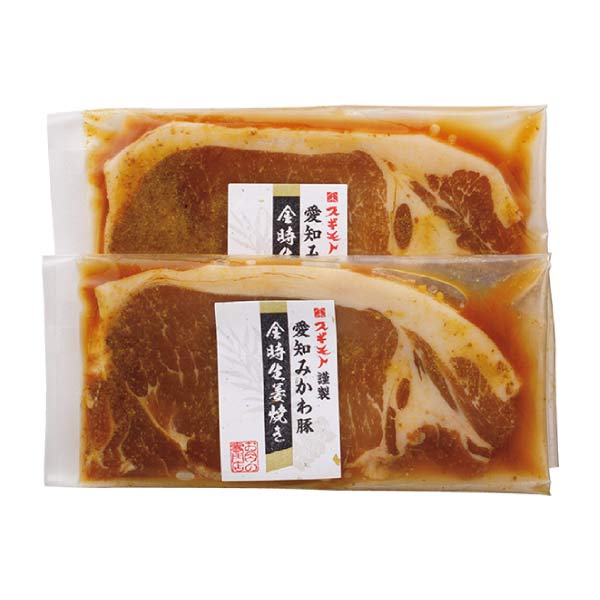 お肉の専門店 スギモト 愛知みかわ豚味付肉4種セット【夏の贈りもの・お中元】　商品画像4
