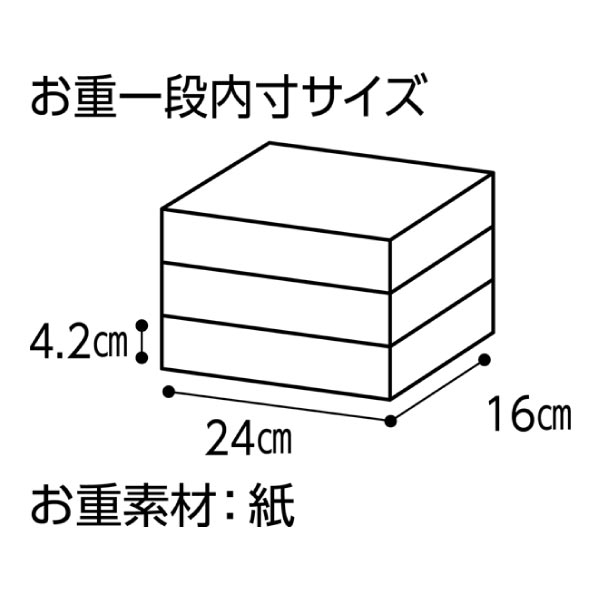 四谷日本料理鈴なり 四谷日本料理鈴なり監修和の三段重【3〜4人前・59品目】【イオンのおせち】　商品画像4