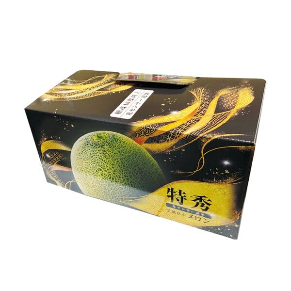 茨城県 JA茨城旭村 特秀メロン2種ミックス 4Lサイズ3玉入り(特秀エルソル2玉、特秀クインシー1玉)【お届け期間:6月1日〜6月30日】【KN】　商品画像3