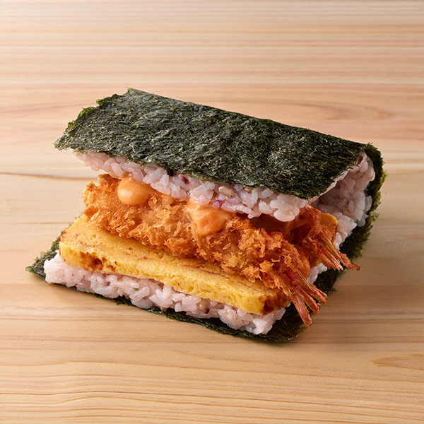 サンドめし4種各1個計4個セットB(とんかつ、チキンカツ、フィッシュかつ、えびフライ)【サクワ】　商品画像4