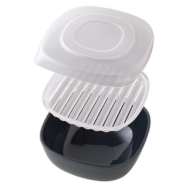 アーネスト ご飯がう米わん ダークグレー 4個組(R8191)【雑貨】　商品画像4